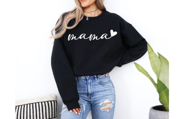 Download Custom Embroidered Mama Sweatshirt - Embroidered mama Collection