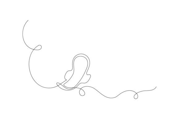Download One Line Art of Sanitary Napkins - Napkins Collection